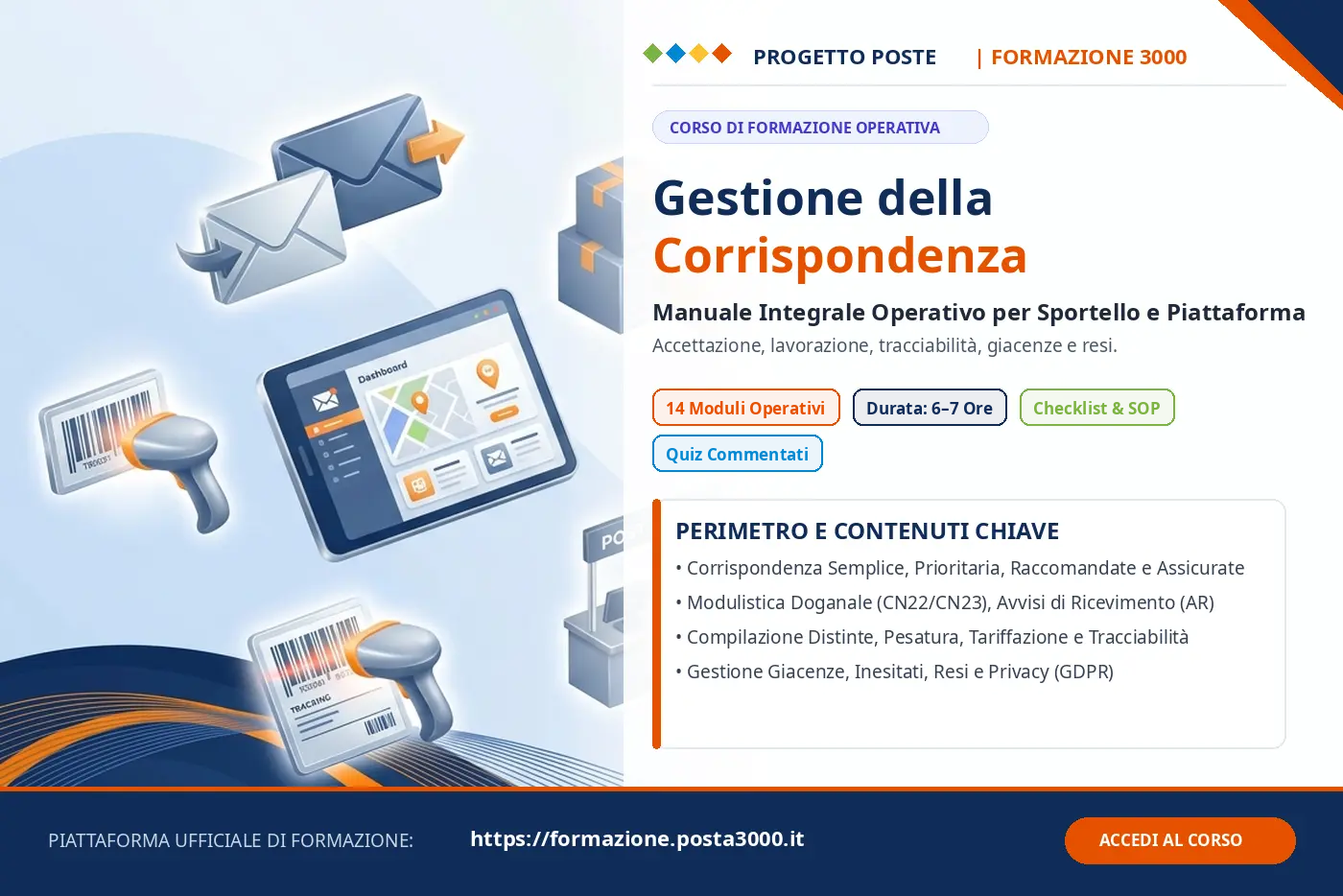 Corso sulla gestione della corrispondenza